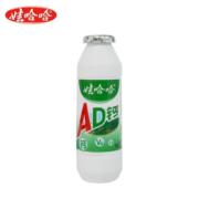 娃哈哈 AD钙奶含乳饮料整箱装原味草莓风味 原味100mlx24瓶