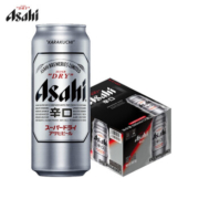 PLUS会员：Asahi 朝日啤酒 朝日超爽啤酒500ml*12罐听装 整箱啤酒国产