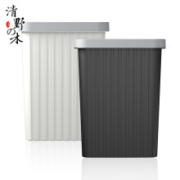 清野の木 0851 压圈式垃圾桶 7 L*2件