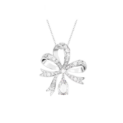 施华洛世奇（SWAROVSKI）王一博同款 施华洛世奇 Volta 项链 小小心“丝” 5647561