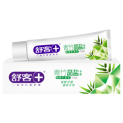 舒客青竹晶盐牙膏(清新薄荷)120g 呵护牙龈 清新口气新老包装随机发货