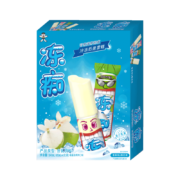 概率劵、需抢劵：旺旺 冻痴 旺仔冰淇淋雪糕  香草+椰奶  85ml*4支