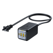 Aohi奥海氮化镓桌面充电器120W 多接口功能快充头USB/Type-C插座 适用苹果14/13手机macbook笔记本充电