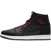 耐克（NIKE）Air Jordan 1 AJ高帮 黑丝绸 运动鞋 板鞋 男鞋 女鞋 555088/575441-060 36
