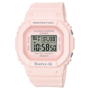 卡西欧（CASIO）手表BABY-G系列 小方块多功能运动 时尚女士腕表BGD-560-4A