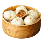 大希地包子 浙江嵊州小笼包老面鲜肉 上班族学生儿童速食早餐食品半成品 【老面鲜肉】0香精防腐剂20个