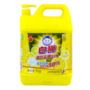 PLUS会员、概率券：白猫 高效去油洗洁精  5kg