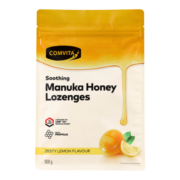 康维他（comvita）麦卢卡蜂蜜硬糖蜂胶润喉糖UMF10+ 蜂胶版柠檬味500g