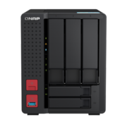 威联通（QNAP）TS-564内存8G四核五盘位双2.5GbE网络端口NAS网络存储4K影片转档（含硬盘4T*3）