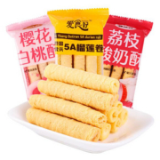 多口味夹心鸡蛋卷250g