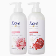 88VIP！Dove 多芬 沐浴露套装（植萃玫瑰500g+石榴500g）