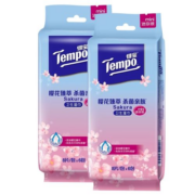 天降福利:Tempo 得宝 樱花湿巾 8片*6包