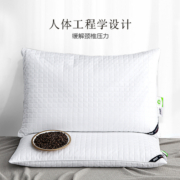 安睡宝纯荞麦枕头水洗棉单人枕芯成人家用颈椎中老年荞麦壳护颈枕