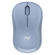 罗技（Logitech）M221 静音鼠标 无线鼠标 办公鼠标 对称鼠标 带无线微型接收器 雾霭蓝
