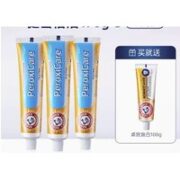 艾禾美 小苏打健齿倍洁牙膏 170g️*3（赠 卓效焕白牙膏 108g）
