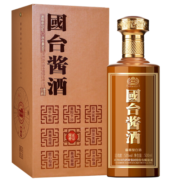国台优质酱酒 大曲坤沙纯酿固态53度酱香型白酒 国台酱酒500ml