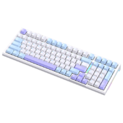 PLUS会员：ROYAL KLUDGE R98 三模机械键盘 99键 烟雨轴