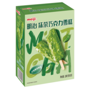 明治（meiji）抹茶巧克力雪糕 41.5g*6支 彩盒装 冰淇淋