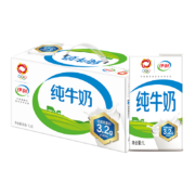 伊利 纯牛奶 1L*6盒/礼盒装 全脂 *2件