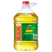 京东百亿补贴：金龙鱼优选一级大豆油食用油植物油色拉油烘焙烧烤宿舍用批发 【大桶划算】优选大豆油5L