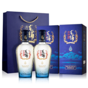 劲牌 毛铺苦荞酒 尊享42.8度500ml*1/2瓶正品高档收藏送礼酒水
