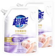 超能衣物柔顺剂(薰衣草)1kg*2 抑菌率99.99% 婴幼儿衣物适用 持久留香