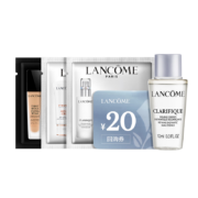 微信京喜小程序、需抢券：LANCOME 兰蔻 极光系列尝鲜盒 水10ml+乳1ml+小白管1ml+TIU 1ml