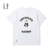 :CHOCOOLATEit :CHOCOOLATE男装短袖T恤2023夏季新品休闲活力北极熊印花U02K GY2/花灰色 L