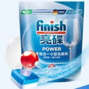 finish 亮碟 多效合一洗碗机专用洗碗块 24块*6袋