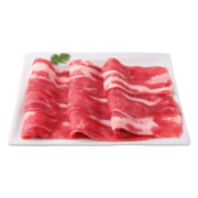 伊赛 国产厚切肥牛肉片 520g 谷饲 火锅烧烤食材 生鲜冷冻