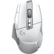 罗技（G） G502 X无线游戏鼠标 进阶无线版 全新光学机械混合微动 HERO引擎 电竞鼠标 G502X 无线 白色