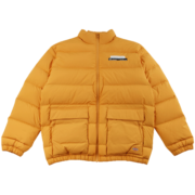 dickies羽绒服 左胸logo印花立领羽绒厚外套 羽绒服男DK008015七夕礼物 黄色 0XL