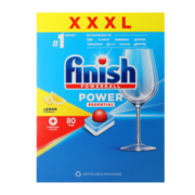亮碟（finish）洗碗块三合一亮碟洗碗机专用洗涤剂清洁块欧洲进口免软水盐漂洗剂  三合一洗碗块80颗柠檬味 咨询客服优惠10￥