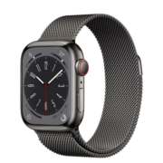 苹果手表表带apple watch米兰尼斯不锈钢金属磁吸iwatch s8/7/6/SE/Ultra 【官款1:1定制】官方黑+舒适透气 49/45/44/42mm表盘通用
