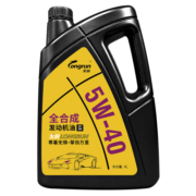 龙润（Longrun）京保养 全合成汽油机油润滑油 5W-40 SN级 4L 汽车用品