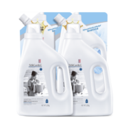 蔬果园 蓝风铃洗衣液7斤（1.25kg*2+500g*2）护色增艳持久留香家庭套装