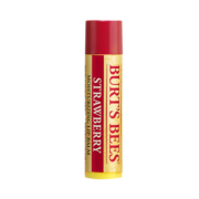 小蜜蜂（Burt'sBees）唇膏 保湿润唇膏淡化唇纹 无色修护打底4.25g 草莓味