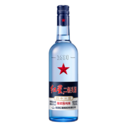 红星 红星二锅头 蓝瓶绵柔8陈酿 清香型 白酒 43度 750ml