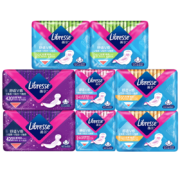 libresse 薇尔 极薄瞬吸棉柔日夜组合卫生巾92片+赠得宝抽纸8包