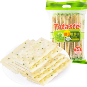 Totaste香葱味苏打饼干350g/袋 饼干蛋糕健康休闲零食品小吃糕点心