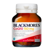 澳佳宝Blackmores辅酶素q10软胶囊成人中老年人保护心脏呵护心血管血糖备孕软胶囊 【加强供养量】高浓度150mg30粒/瓶