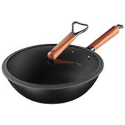 SANHO 三禾 32T1 窒氮轻铁炒锅 32cm