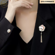 复古梨园梅兰竹菊胸针 女精致流苏 宫廷古风胸花