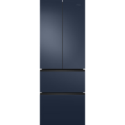 海尔（Haier）多门抽屉法式对开冰箱无霜风冷一级变频家用静音电冰箱 342升640宽钣金面板三档变温智能联网【星石蓝】
