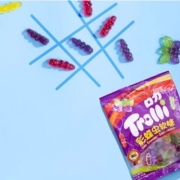 Trolli 口力 橡皮糖软糖彩蝶虫 48g*2袋