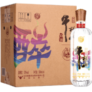 PLUS会员：Niulanshan 牛栏山 二锅头陈酿 清香型白酒 醉系列52度500ml*6瓶 整箱装