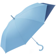 蕉下（beneunder）雨伞半自动遮阳伞女户外防晒防紫外线太阳伞晴雨两用伞长柄大号 咏海【胶囊直柄伞】
