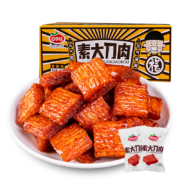 口水娃 素大刀肉 香辣味 288g约41小包*3件