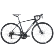 喜德盛（xds） 公路自行车RC300铝合金内走线车架 14速变速 机械碟刹 黑银 700C*480（建议身高165-178）