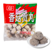 桂冠 香菇贡丸 340g 冷冻 猪后腿肉 贡丸 火锅麻辣烫关东煮食材
